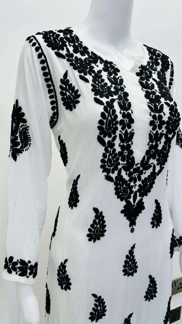 women chikankari kurti palazzo set ethnic wear salwar kameez