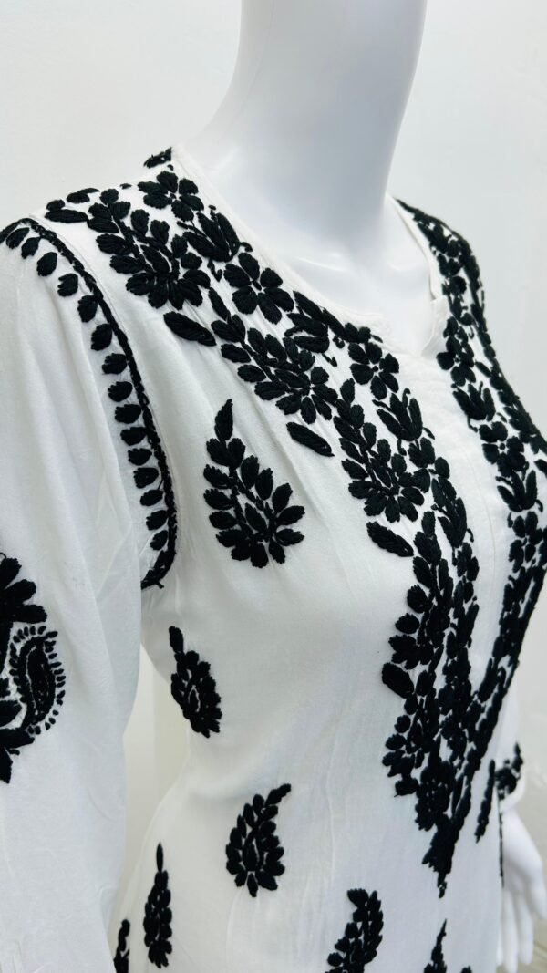 women chikankari kurti palazzo set ethnic wear salwar kameez