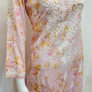 women chikankari kurti palazzo set ethnic wear salwar kameez