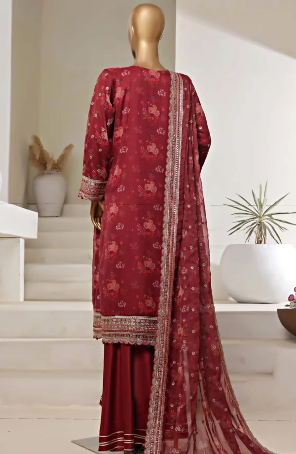 cira by sadabahar |black embroidered chiffon 3 piece suit