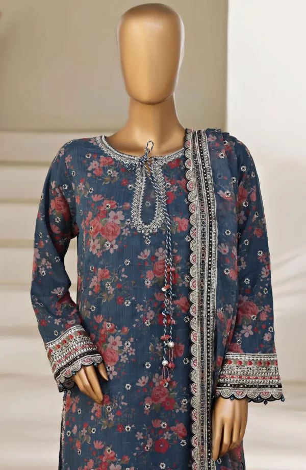 cira by sadabahar |black embroidered chiffon 3 piece suit