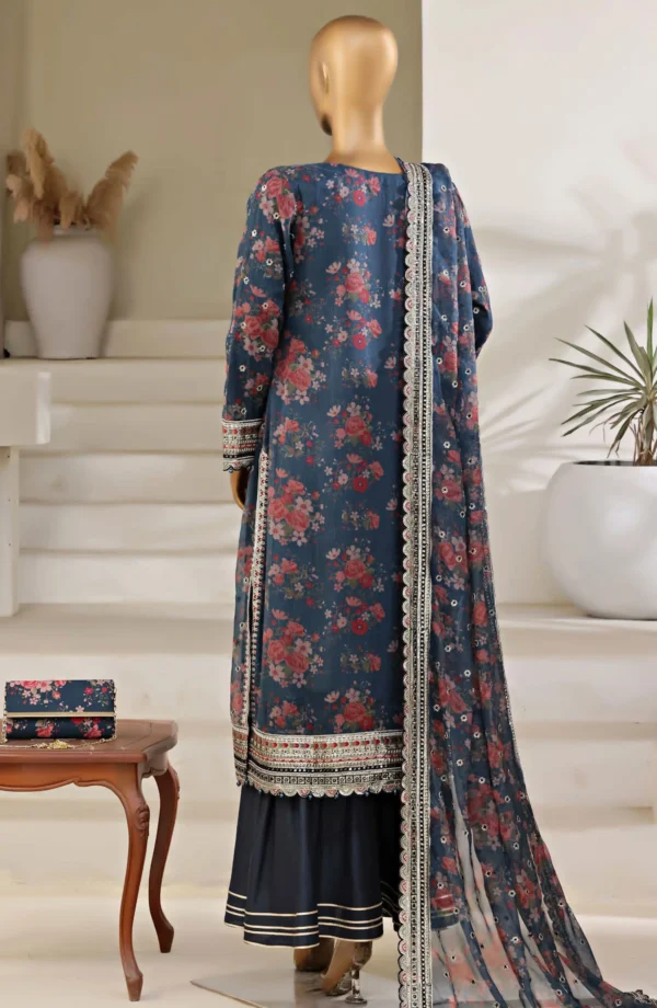 cira by sadabahar |black embroidered chiffon 3 piece suit