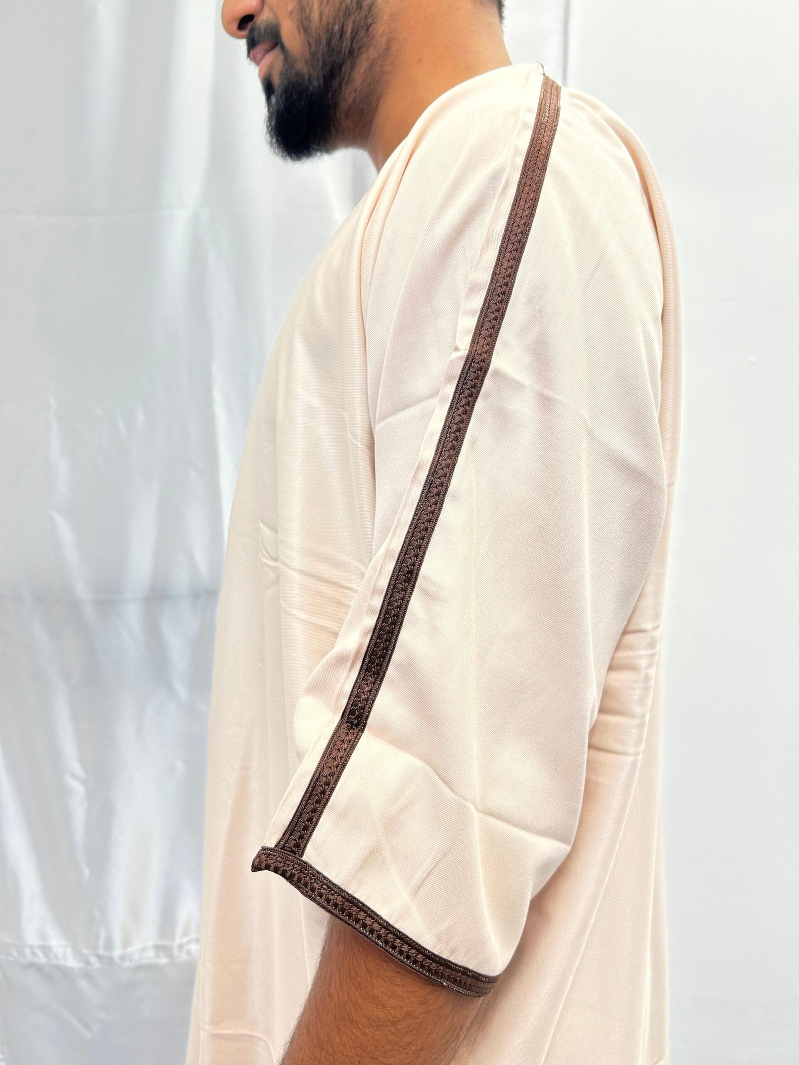 navy blue moroccon thobe