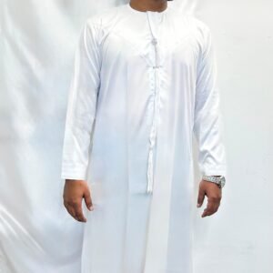 pastel aqua blue emirati thobe (copy)