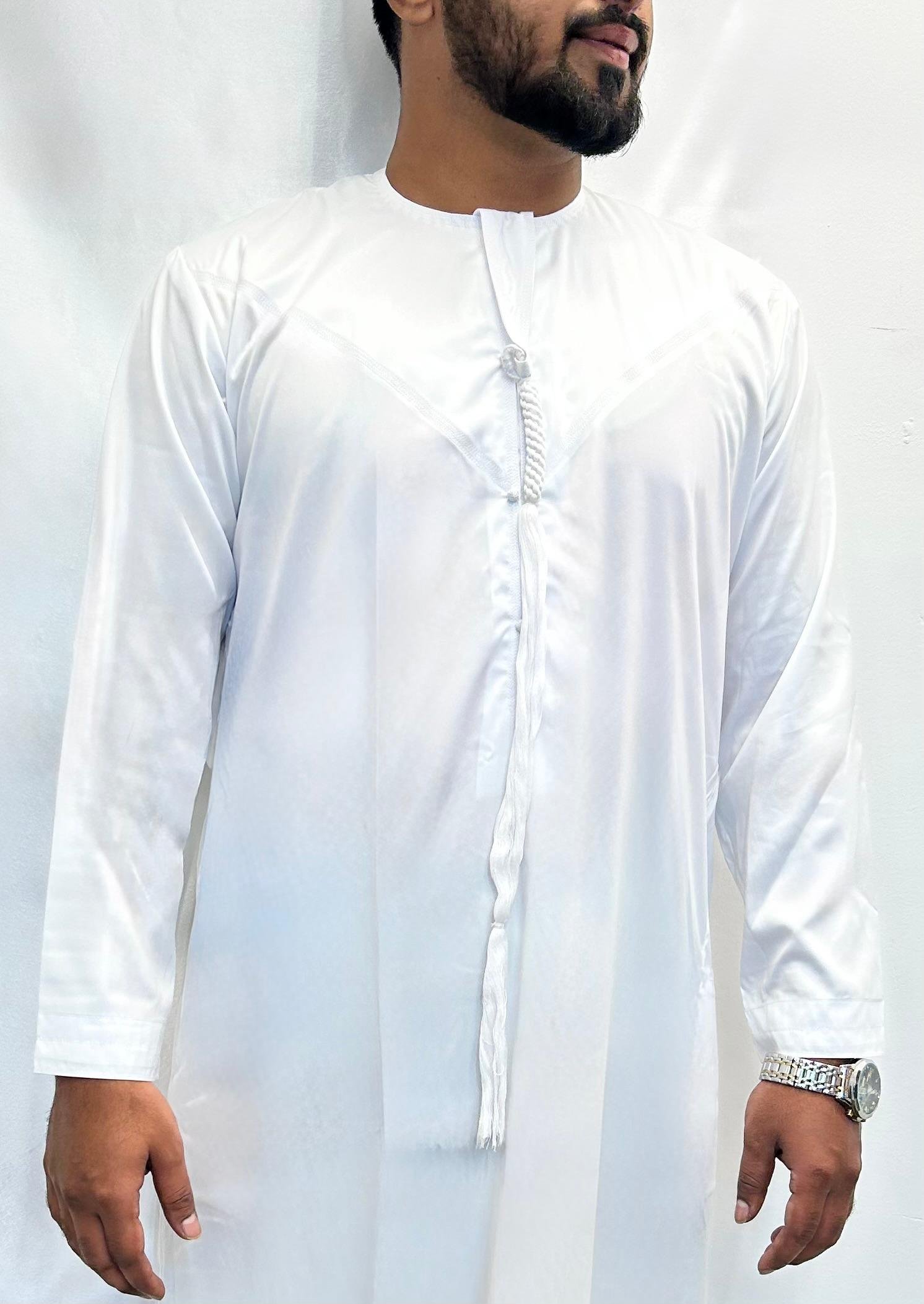 pastel aqua blue emirati thobe (copy)