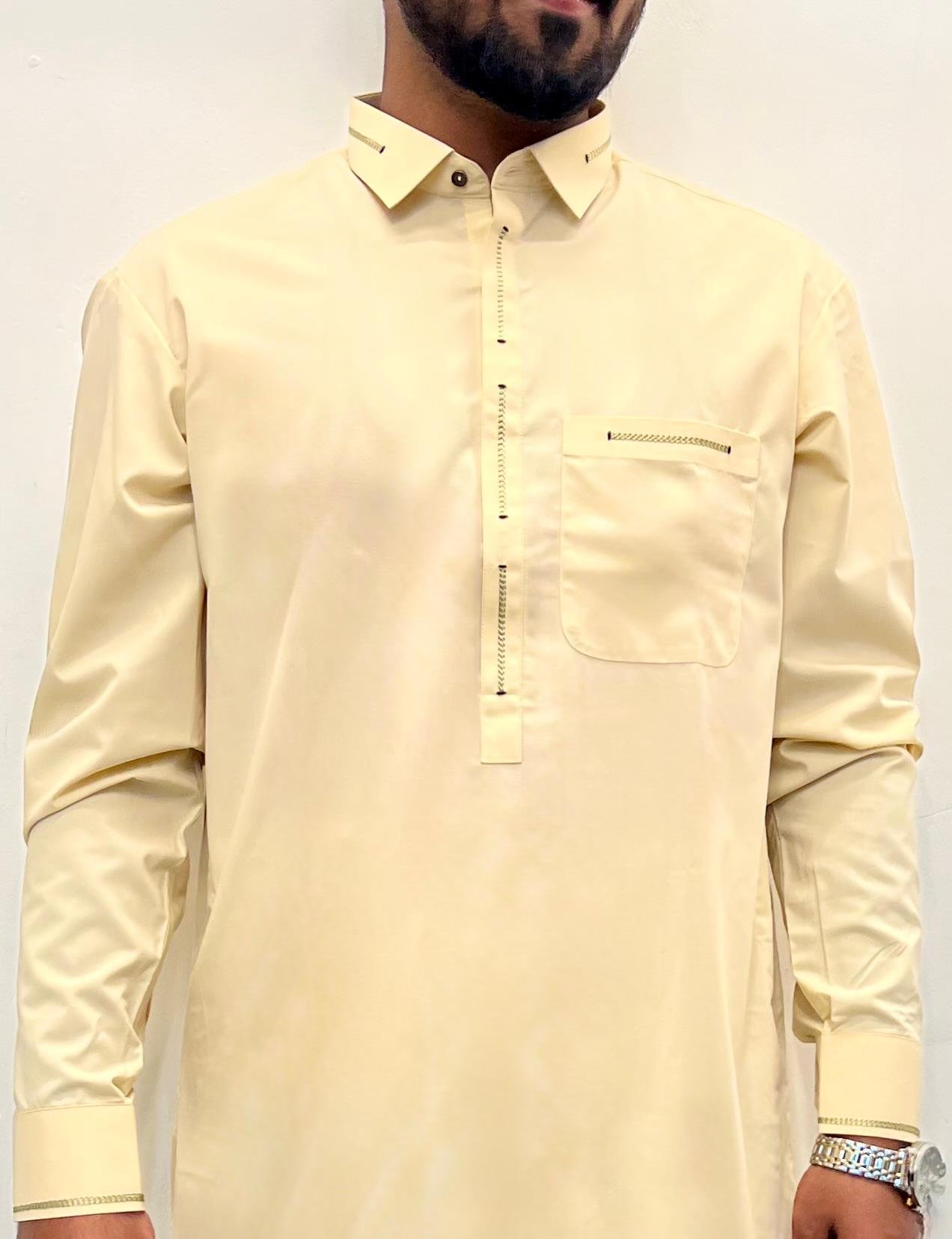premium white shalwar kameez