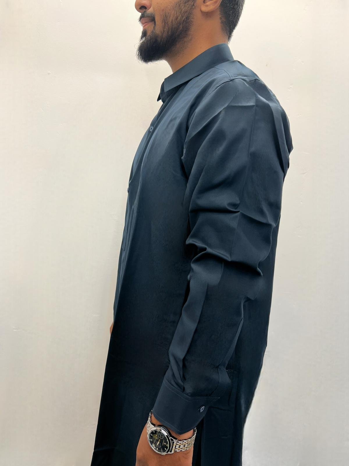 elegant aqua blue shalwar kameez (copy)