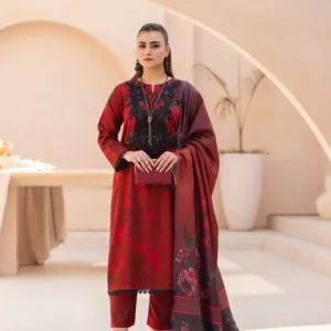 Premium Floral Eclipse Dhanak BY RANIYA.H