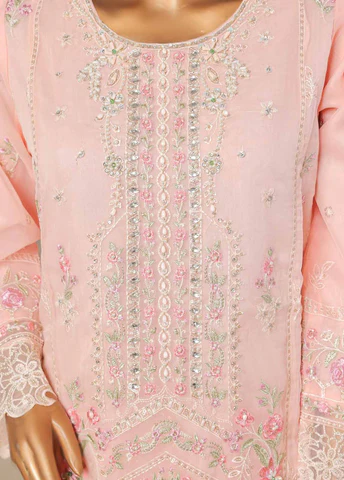 BIN SAEED Luxury 3 Piece CHIFFON & Organze  Stitched Suit - Image 2