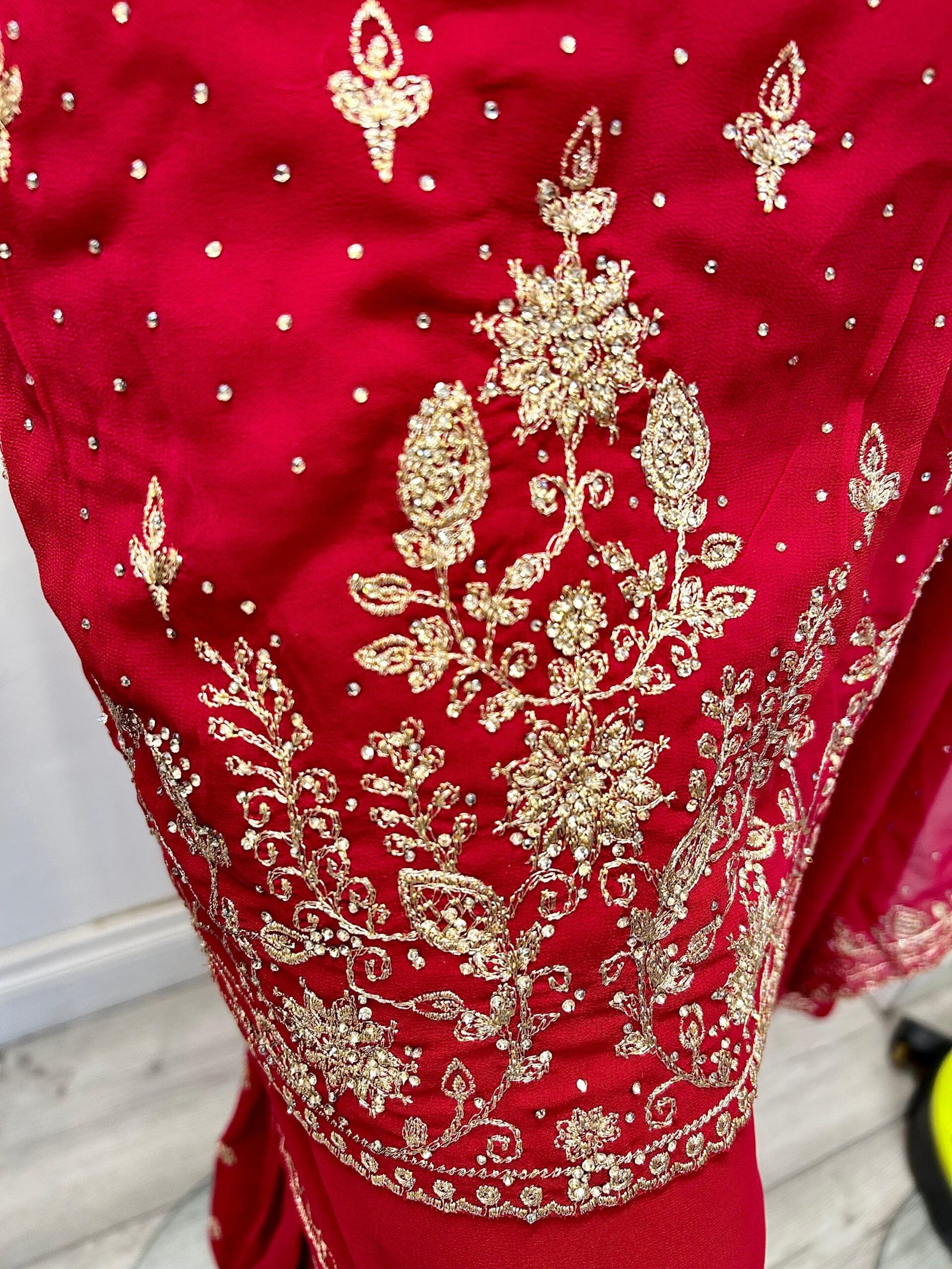 Luxuries Embroidered Gharara Suit - Image 4