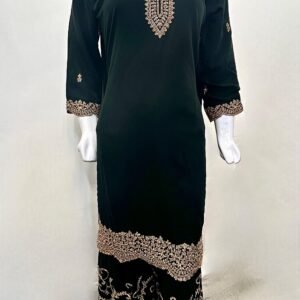 Premium Deep Green Sharara Suit