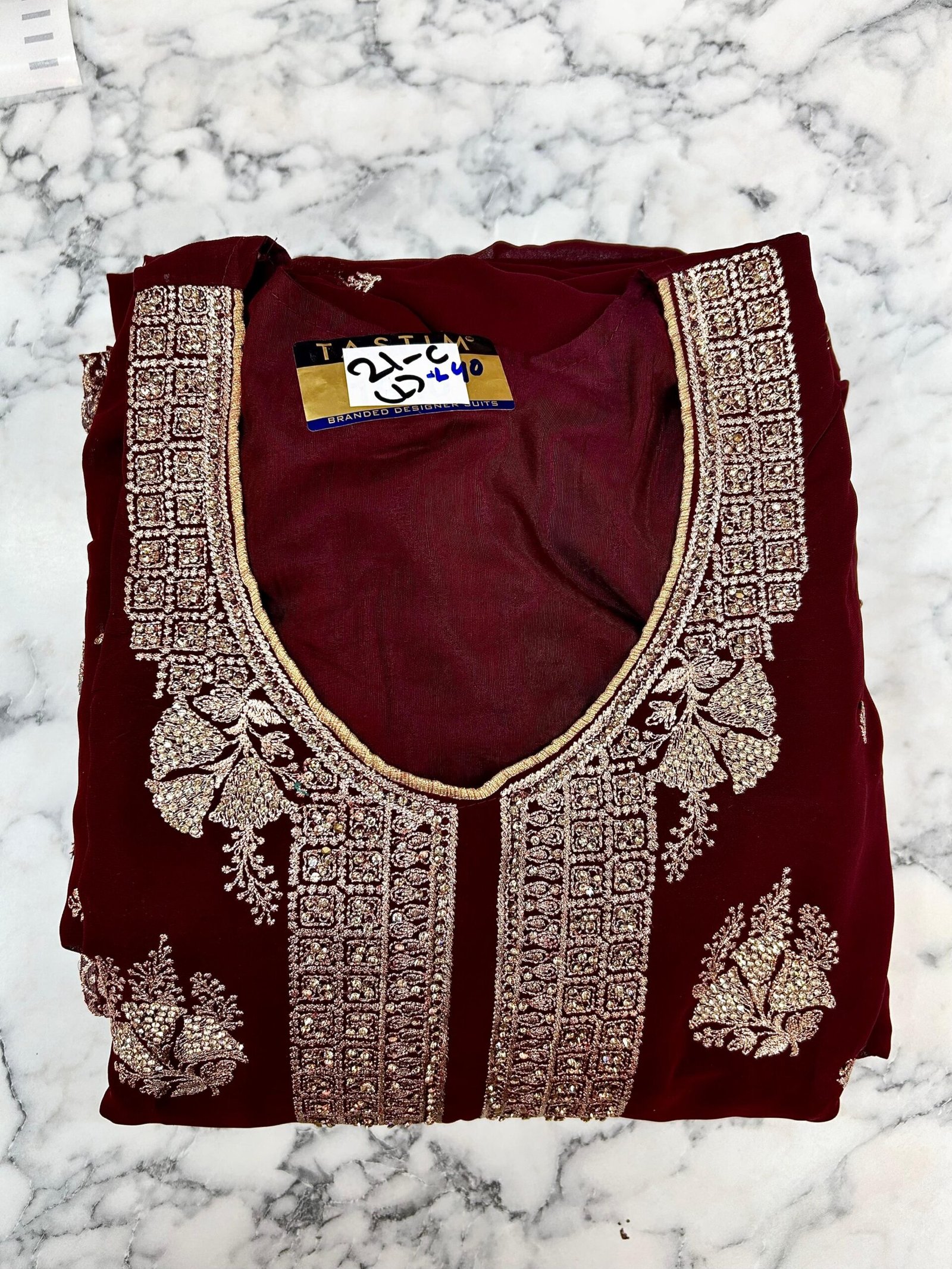 Luxuries Green Sharara Suit - Image 7