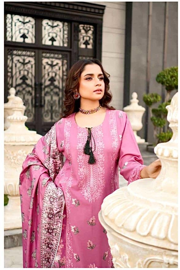 Premium Munira Dhanak Suit - Image 3