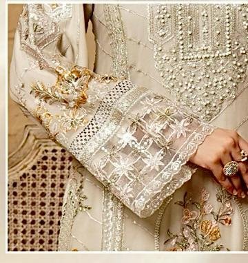 Premium Munira Chiffon Suit - Image 3