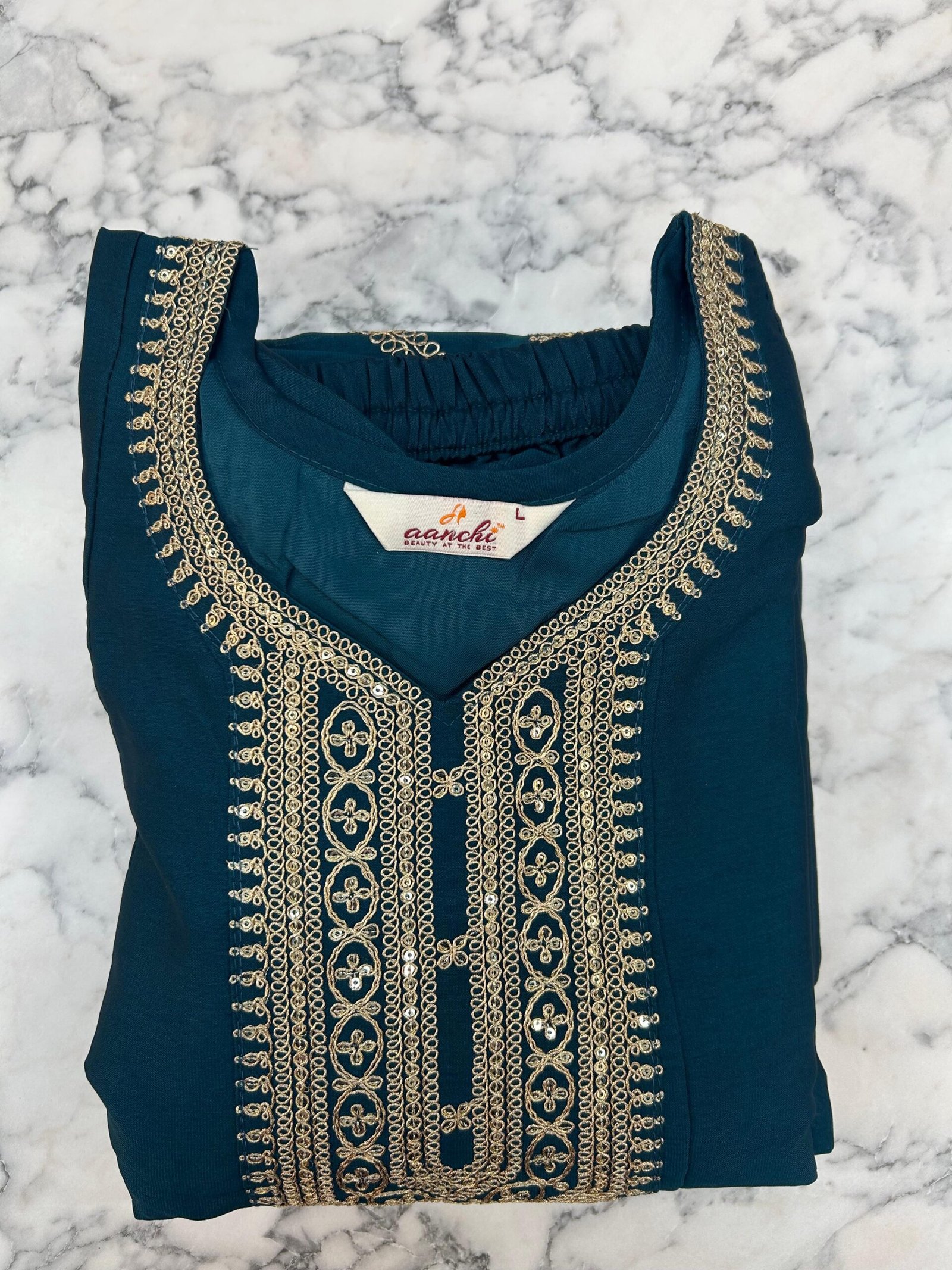 Emerald Royal Embroidered Suit - Image 8