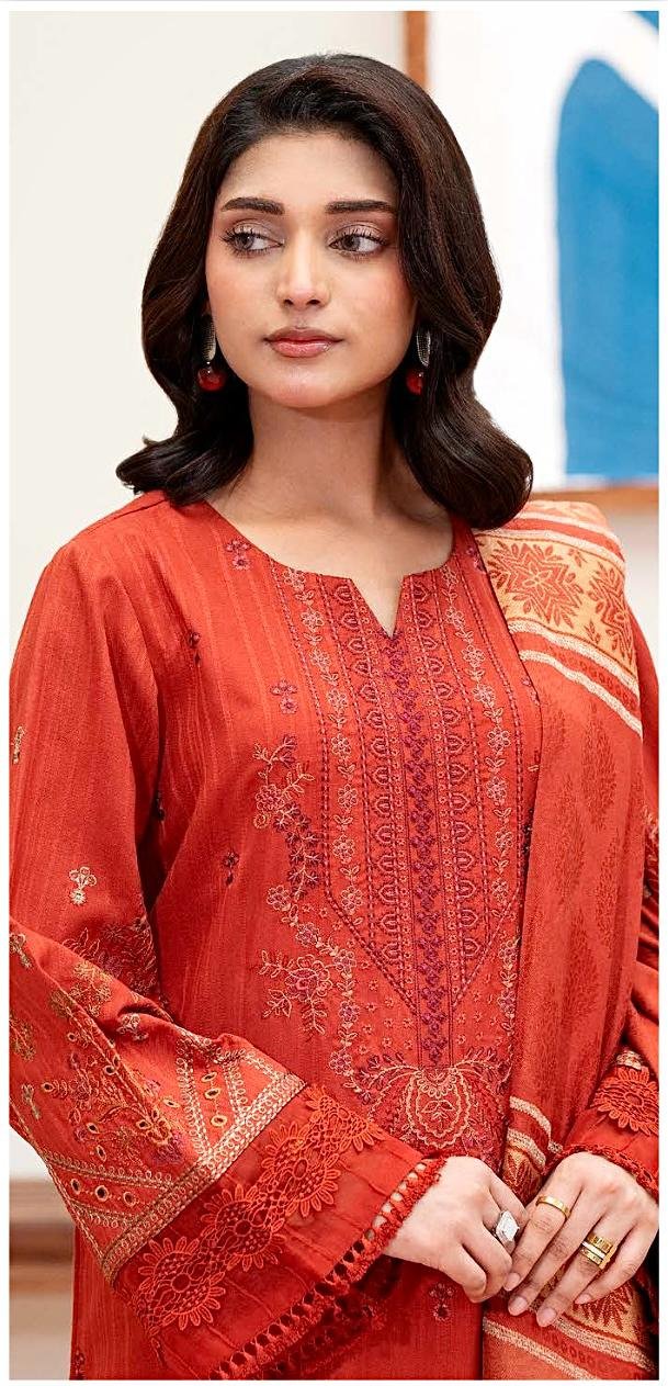 Fire Bloom Classic Embroidered Suit - Image 3