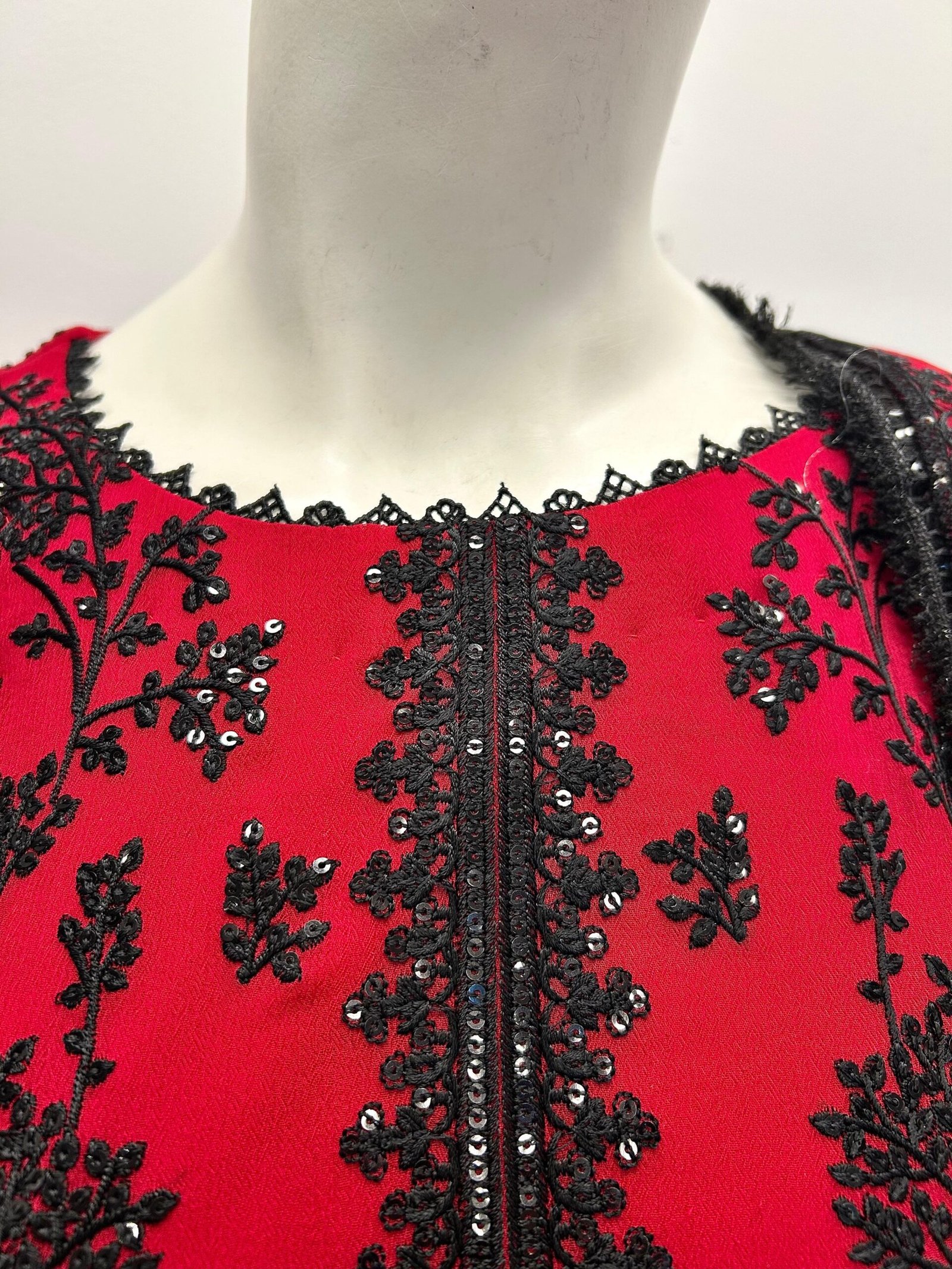 Polyester chiffon 3-Piece Sharara Set - Image 2